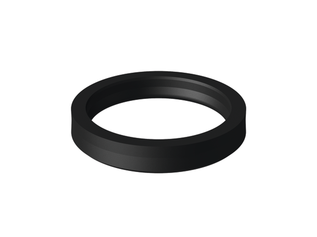 Tece Tauchrohrdichtung, Farbe schwarz Bild 1