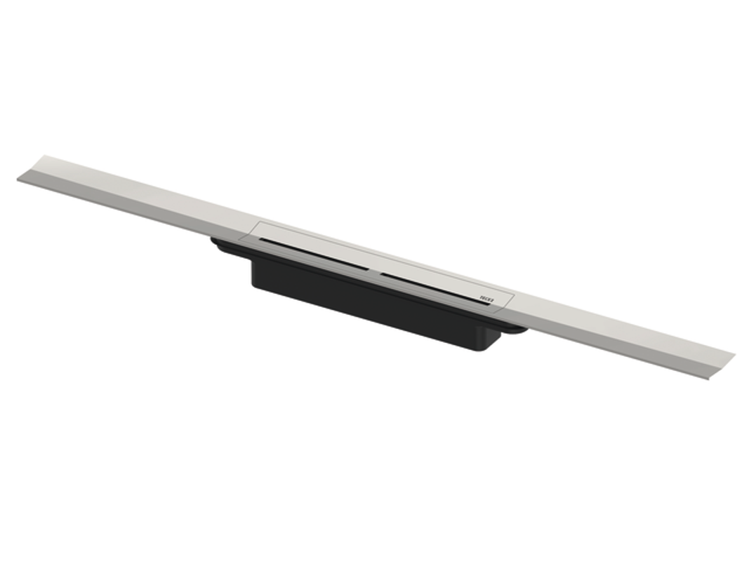 Tece drainprofile Duschprofil, 1200 mm, Edelstahl poliert, 51 x 1200 x 55 mm, Farbe Edelstahl-Optik (silber) Bild 1