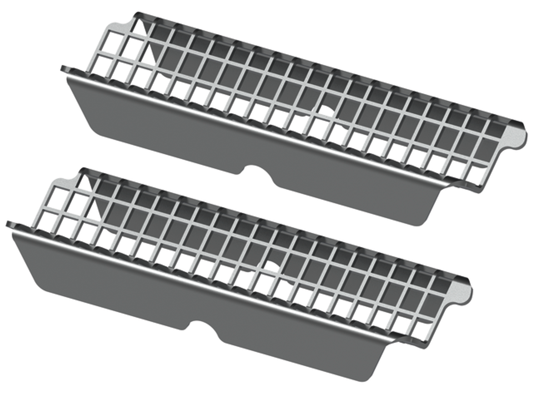 Tece drainprofile Haarsieb, Set, mit 2 Sieben, Farbe silberfarben Bild 1