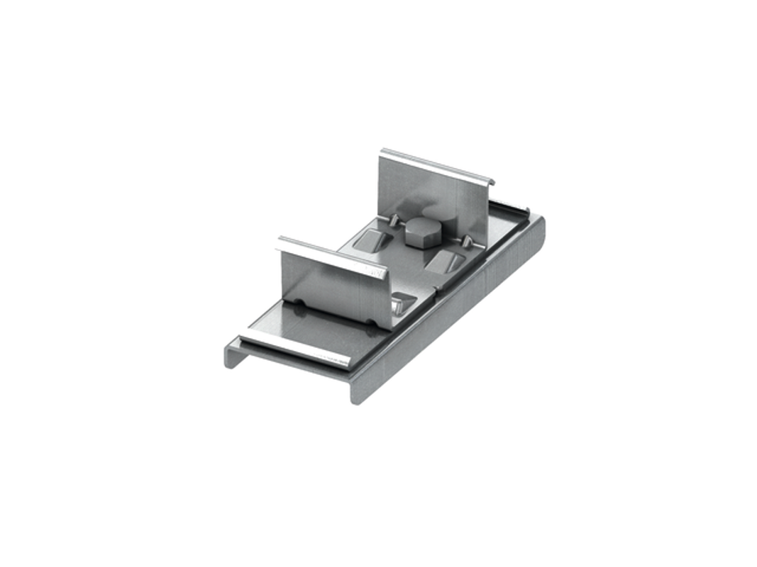 Tece profil Universalverbinder Stahl, Farbe grau Bild 1