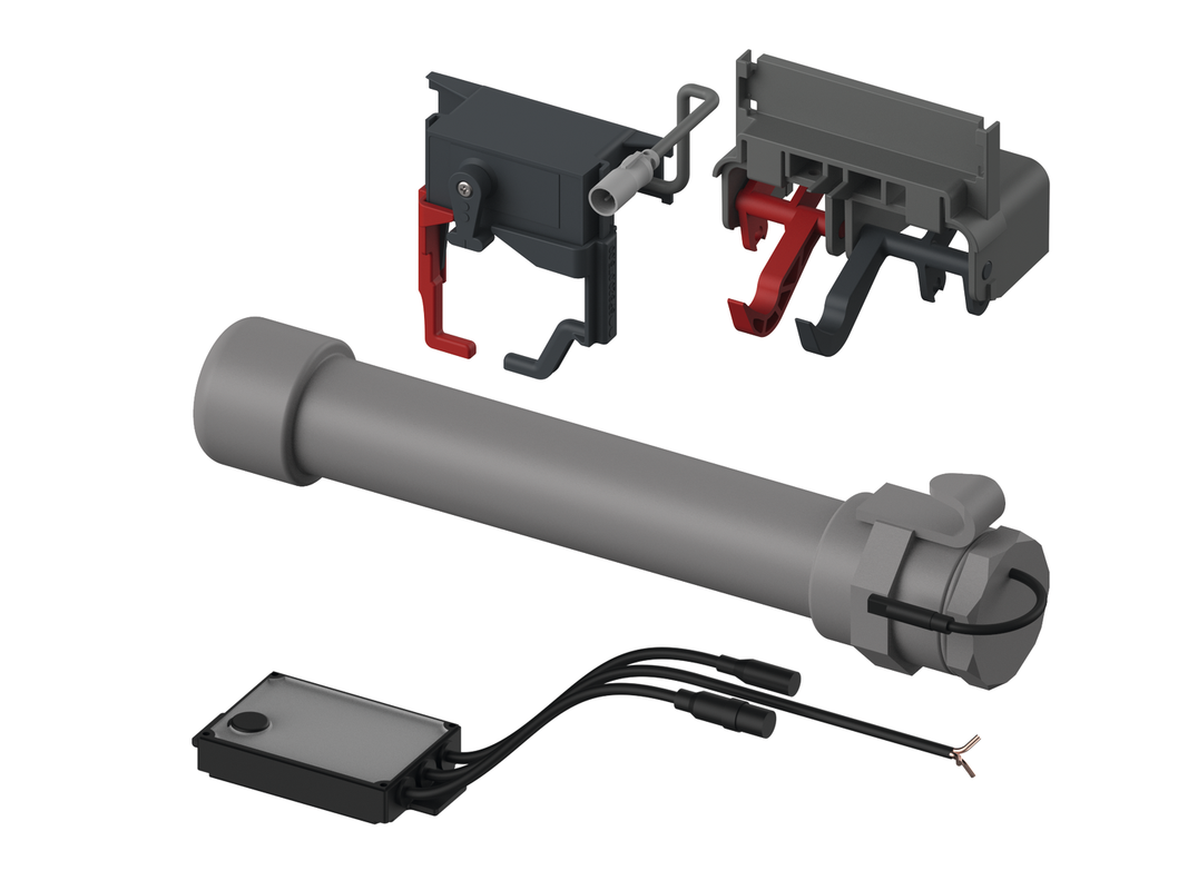 Tece planus WC-Fernauslösung kabelgebund. Elektrotaster 6 V-Batterie Bild 1