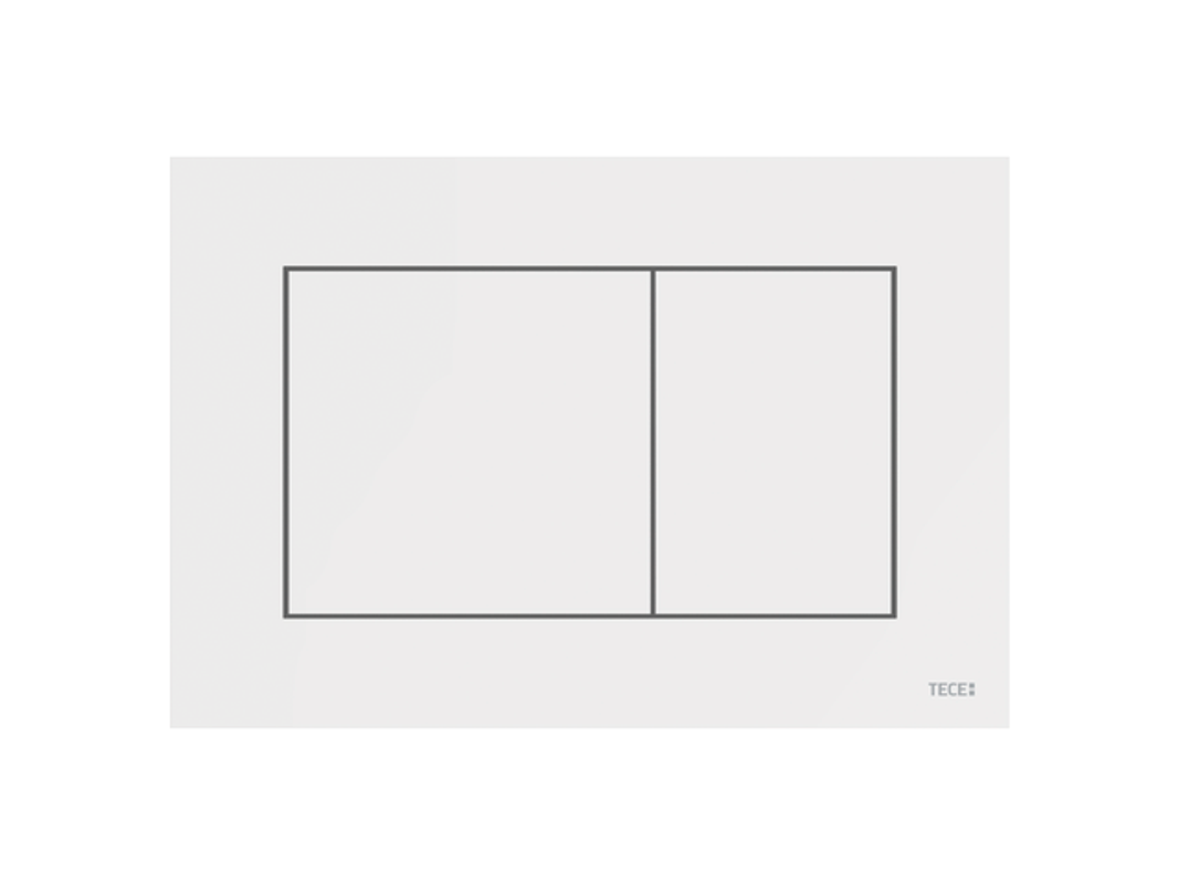Tece now WC-Betätigungsplatte, 150 x 220 mm, Farbe weiß Bild 1