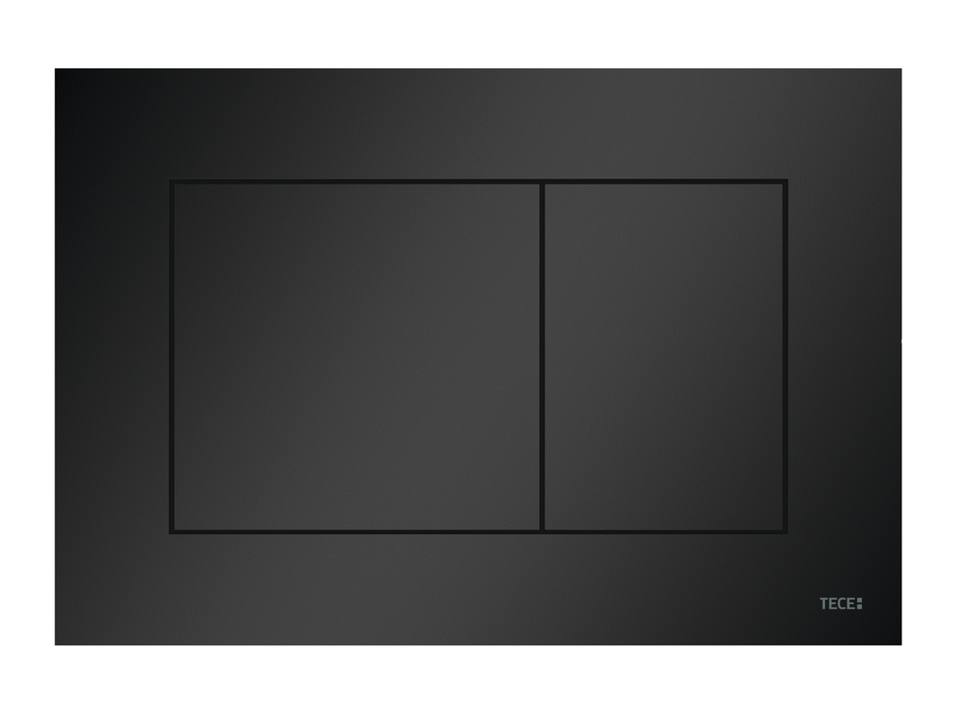 Tece now WC-Betätigungsplatte, 150 x 220 mm, Farbe schwarz Bild 1