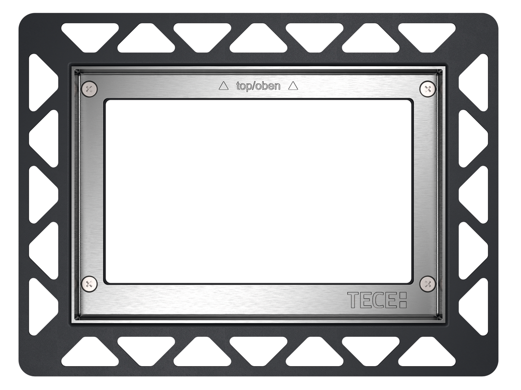 Tece -WC-Einbaurahmen, für flächenbündige Montage, Metall Bild 1
