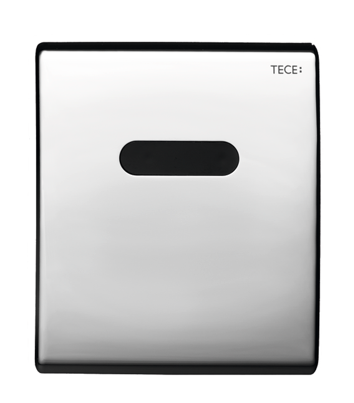 Tece planus Feinmontageset für Urinal 6 V Batterie, chrom glaenzend, 120 x 100 x 120 mm, Farbe chrom Bild 1