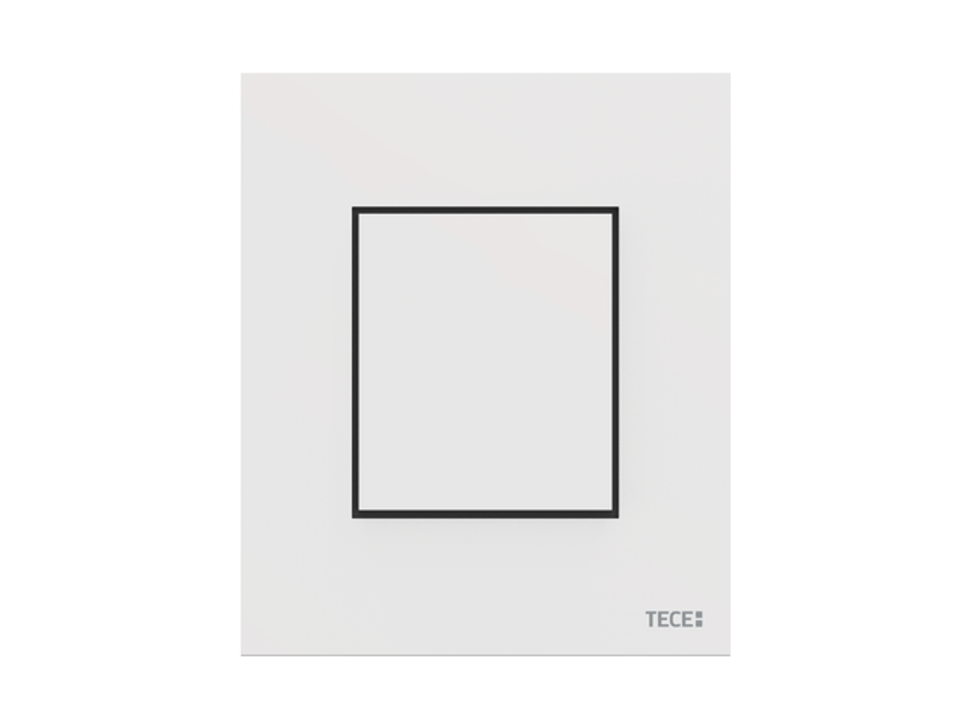 Tece now Urinal-Betätigungsplatte weiss inklusive Kartusche, 124 x 104 x 5 mm, Farbe weiß Bild 1