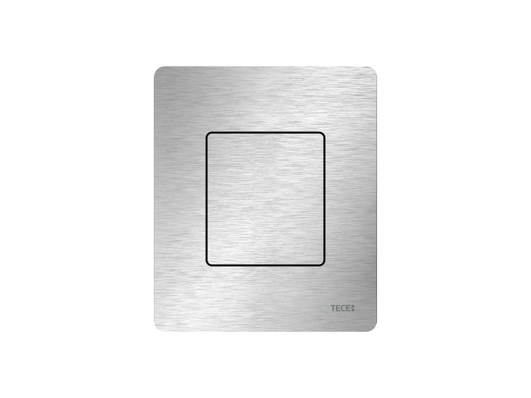 Tece solid Urinal Edelstahl, 124 x 104 mm, Farbe Edelstahl-Optik (silber) Bild 1