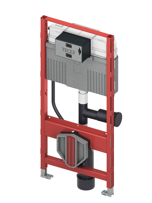 Tece profil WC-Modul, mit Uni-Spülkasten, mit Ansch. für Geruchsabs, Bauh, 1120 mm Bild 1