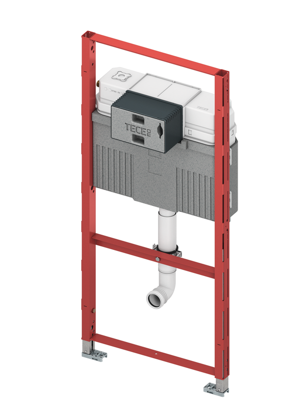 Tece profil WC-Modul, mit Uni-Spülkasten, für Kinder-Stand-WC, Bauhöhe, 1120 mm Bild 1