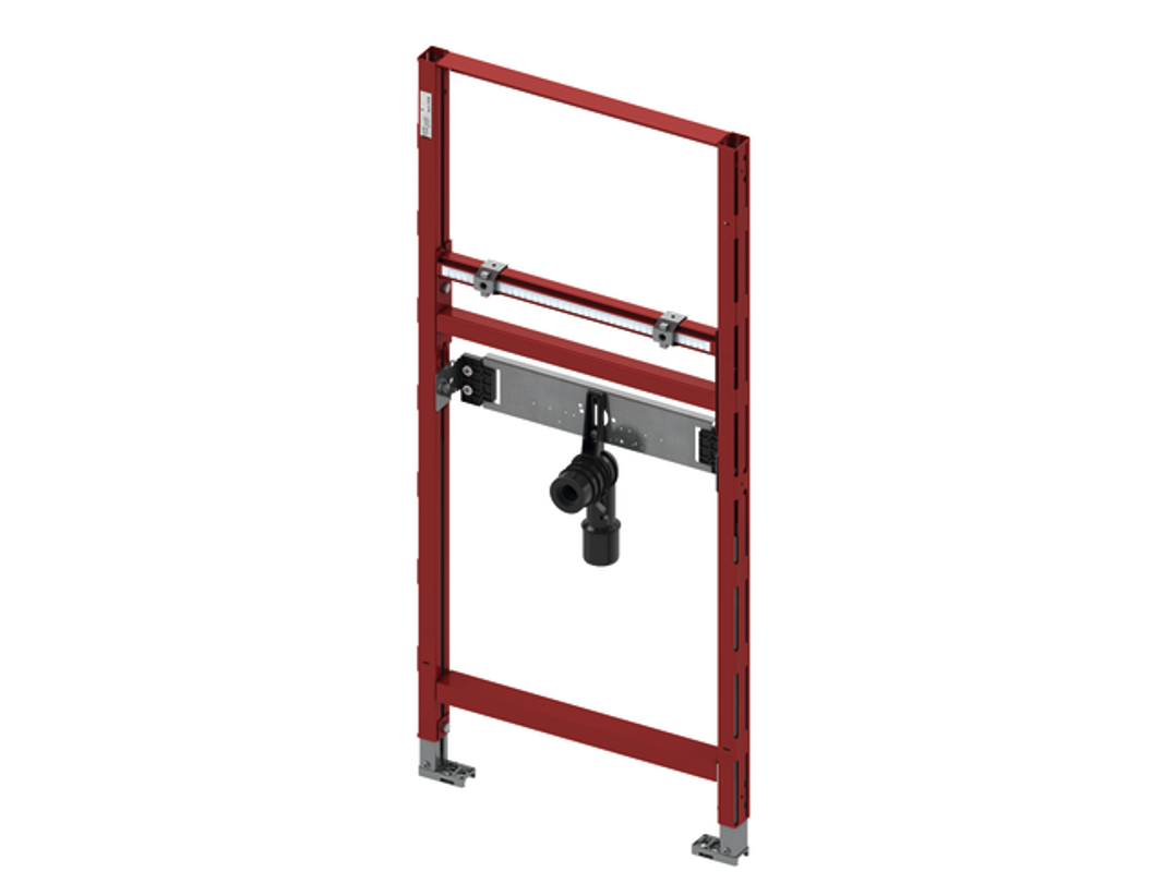 Tece profil Universalmodul für Waschtisch BauHöhe 1120 mm, 1120 x 500 x 90 mm, Farbe rot Bild 1