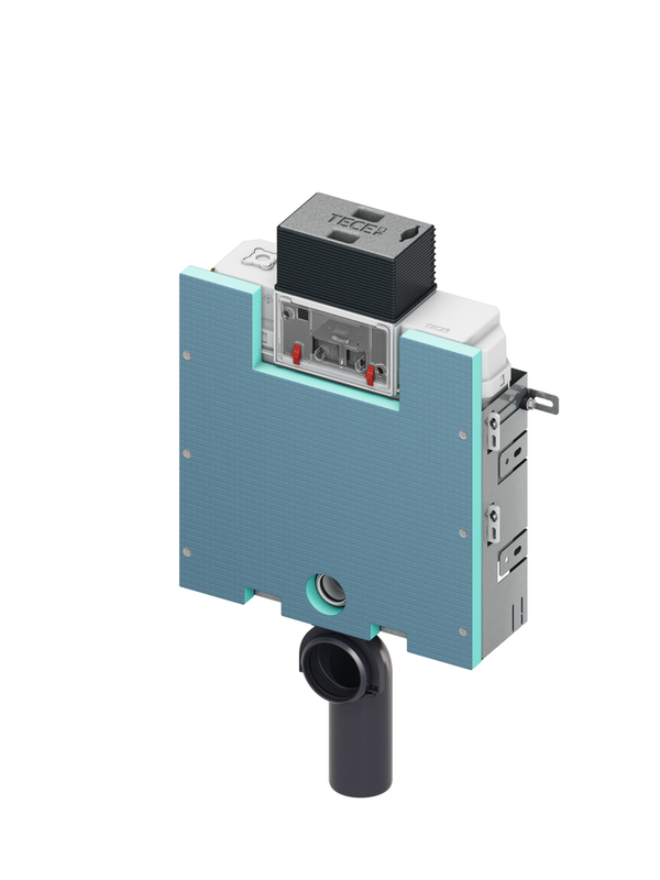 Tece box WC-Modul, mit Uni-Spülkasten und Fliesentraeger-Front, Bauhöhe, 820 mm Bild 1