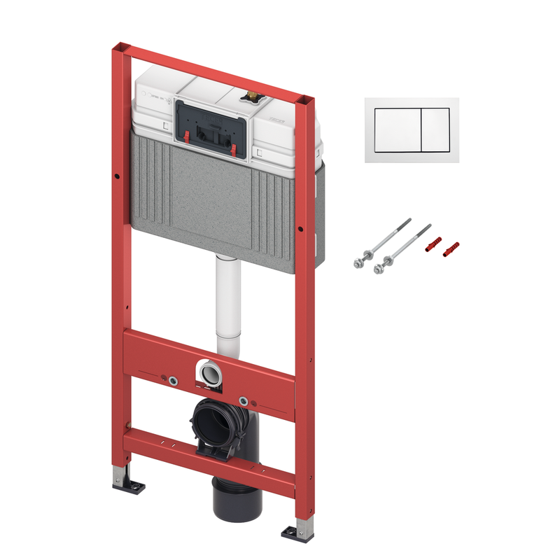 Tece base WC-Set mit TECEbase Bet.Platte, in, Bauhöhe 1120 mm, Farbe weiß Bild 1