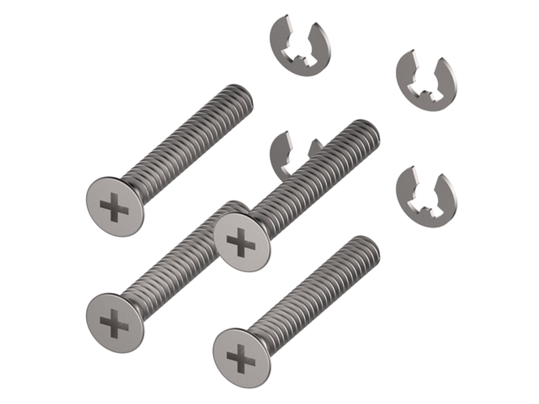 Tece -Ersatzteil Verstellbolzen 18 - 33 mm, für WC-Einbaurahmen Bild 1