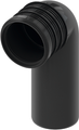 Tece WC-Ablaufbogen, 90°, für Trockenbaumodule, PP, DN 90/90 Bild 1