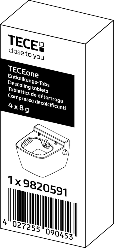 Tece -Entkalkungstabs (4 Stück) Bild 1