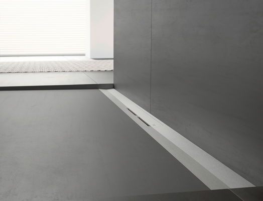 Tece drainprofile Duschprofil, 1200 mm, Edelstahl poliert, 51 x 1200 x 55 mm, Farbe Edelstahl-Optik (silber) Bild 3