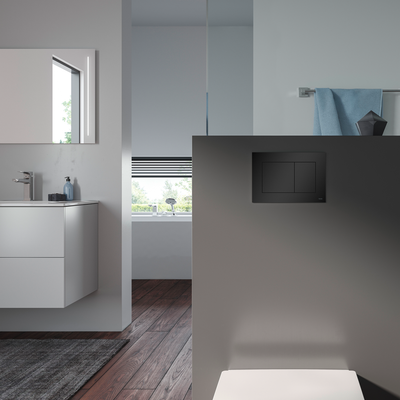 Tece now WC-Betätigungsplatte, 150 x 220 mm, Farbe chrom Bild 4