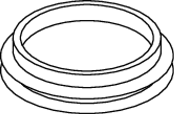 Tece drainline Dichtung zwischen Rinne und Ablauf, ohne Haltekrallen (bis 2015) Bild 2