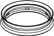 Tece TECEdrainline-Evo drainline-Evo Tauchrohrdichtung Bild 2
