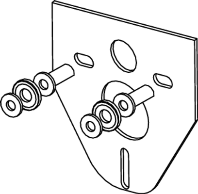 Tece -Schallschutzset, für WC und Bidet wandhaengend Bild 3