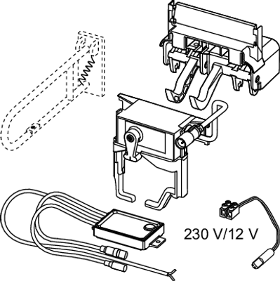 Tece planus WC-Fernauslösung kabelgebund. Elektrotaster 230/12 V-Netz Bild 4