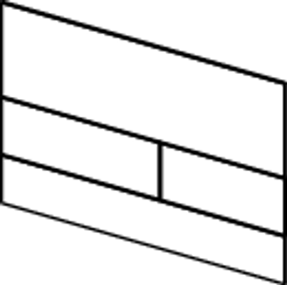 Tece square II WC-Betätigungsplatte Metall, 2-Mengentechnik, 150 x 220 x 3 mm, Farbe schwarz Bild 7
