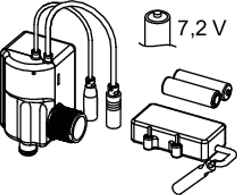 Tece filo Ventileinheit 7,2 V-Batterie Bild 3