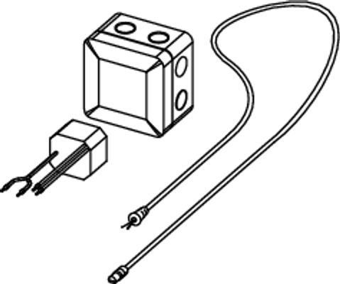 Tece lux Anschlussset, für elektronischen Anschluss Bild 2