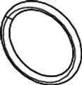 Tece Dichtungsring zwischen Spülrohr und Anschlussgarnitur Bild 2