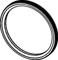 Tece Dichtung, für WC Ablaufbogen / Adapter, DN 90 Bild 2