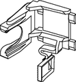 Tece Füllventilhalter für Uni SPK 17 mm 3/8", bis Baujahr 2019 (F 1, F 3) Bild 2