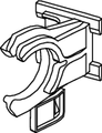 Tece Füllventilhalter für UNI SPK 27 mm M 30, ab Baujahr 2020 (F 10) Bild 2
