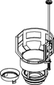 Tece -Ventilsitz, mit einstellbarer Spülstromdrossel Bild 2
