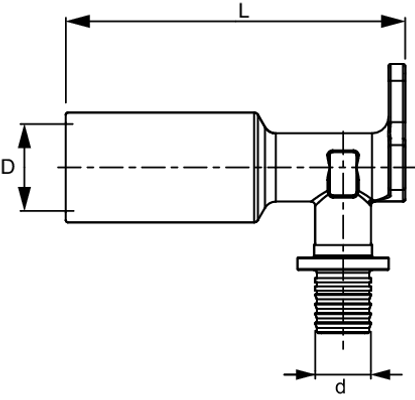 Tece profil System-Wandscheibe 1/2'x 1/2' Bild 2