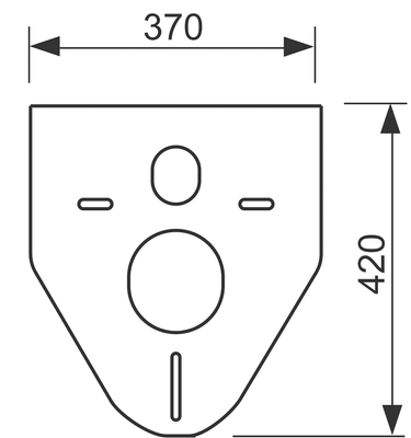 Tece -Schallschutzset, für WC und Bidet wandhaengend Bild 2