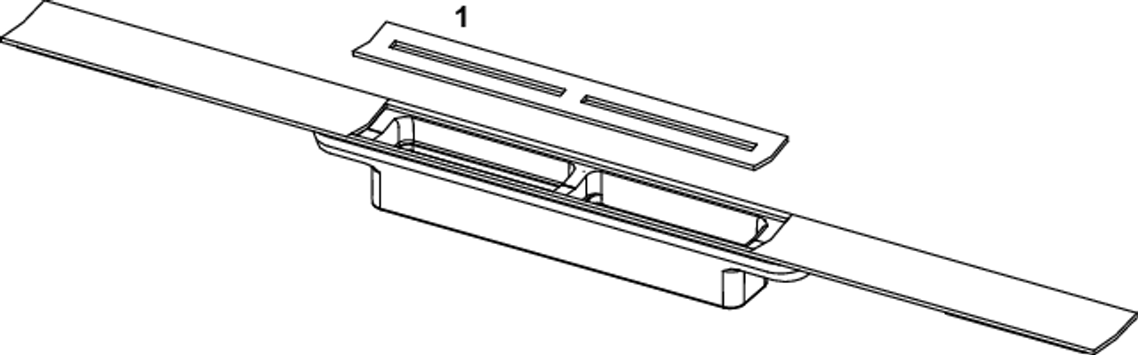 Tece drainprofile Duschprofil, 1200 mm, Edelstahl poliert, 51 x 1200 x 55 mm, Farbe Edelstahl-Optik (silber) Bild 2