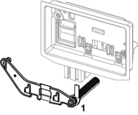 Tece -Einwurfschacht II für Reinigungstabs TECEsquare II Metall / Glas und TECEsolid, Farbe transparent Bild 2