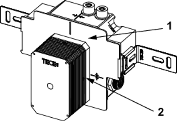 Tece box Urinalspülergehaeuse U 2 Bild 2