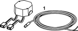 Tece Trafo, für WC-Elektroniken inklusive Anschlusskabel Länge 5 m Bild 2