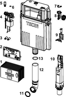 Tece Compact 320-Spülkasten Bild 2