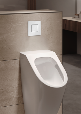 Tece solid Urinal weiss glaenzend, 124 x 104 mm, Farbe weiß Bild 3