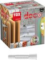 Tox Allzweckdübel Deco 8/49, mit Kappe, per Paket á 100 Stück, 49 x 70 mm Bild 1