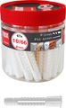 Tox Allzweckdübel Deco 10/66, mit Kappe, per Runddose á 47 Stück, 66 x 80 mm Bild 1