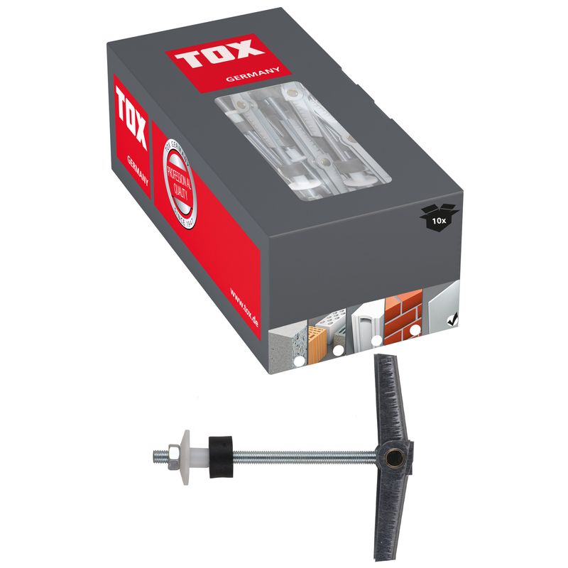Tox Schwerlast-Federklappdübel O10 M, 90 mm Bild 1