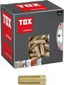 Tox Spreizdübel MSD M 8/31, je 50 Stück, 31 x 31 mm, Material Messing Bild 1