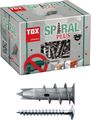 Tox Gipskartondübel GD 37-2 mit Schrauben, je 50 Stück, 37 x 28 mm Bild 1