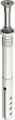 Tox Nageldübel LSN / ZK 6/35 Nagel mit Schlagschutz mit flachem Zylinderkopf, 4 x 43 mm Bild 2