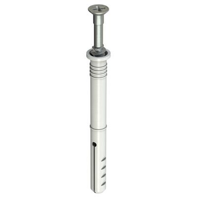 Tox Nageldübel LSN / ZK 6/50 Nagel 4 x 58 mm mit Schlagschutz mit flachem Zylinderkopf, 60 mm Bild 2
