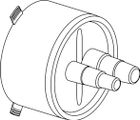 Uponor Ecoflex Gummi-Endkappe, Twin 18-22+25+28/25-28+32+40 / 175, 184 mm Bild 6