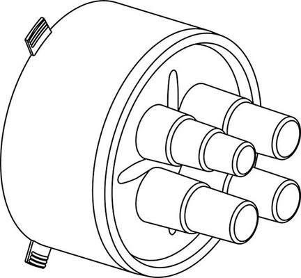Uponor Ecoflex Gummi-Endkappe, Quattro 18-28+32+40 / 200, 184 mm Bild 5